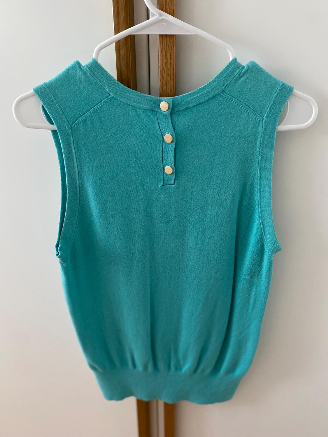 SLEEVELESS KNIT TOP - Image 2