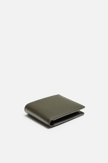 PLAIN WALLET - Green by Zara - Image 1