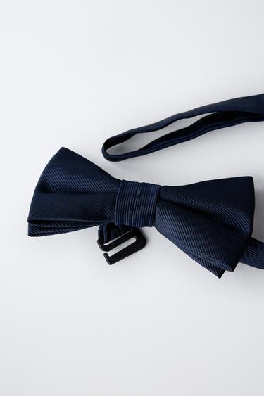 PLAIN BOW TIE - Blue by Zara - Image 1