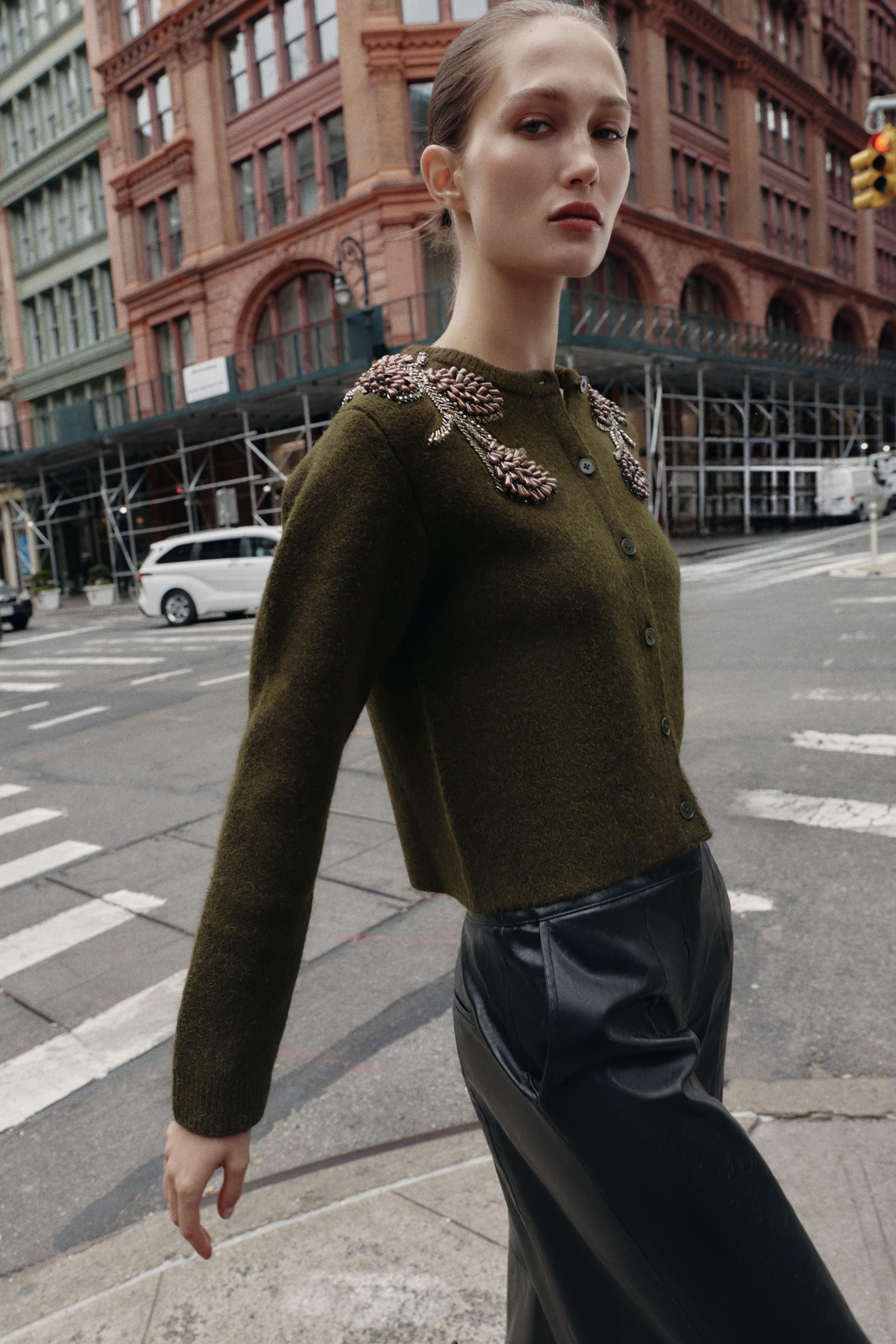 GILET EN MAILLE À FANTAISIE