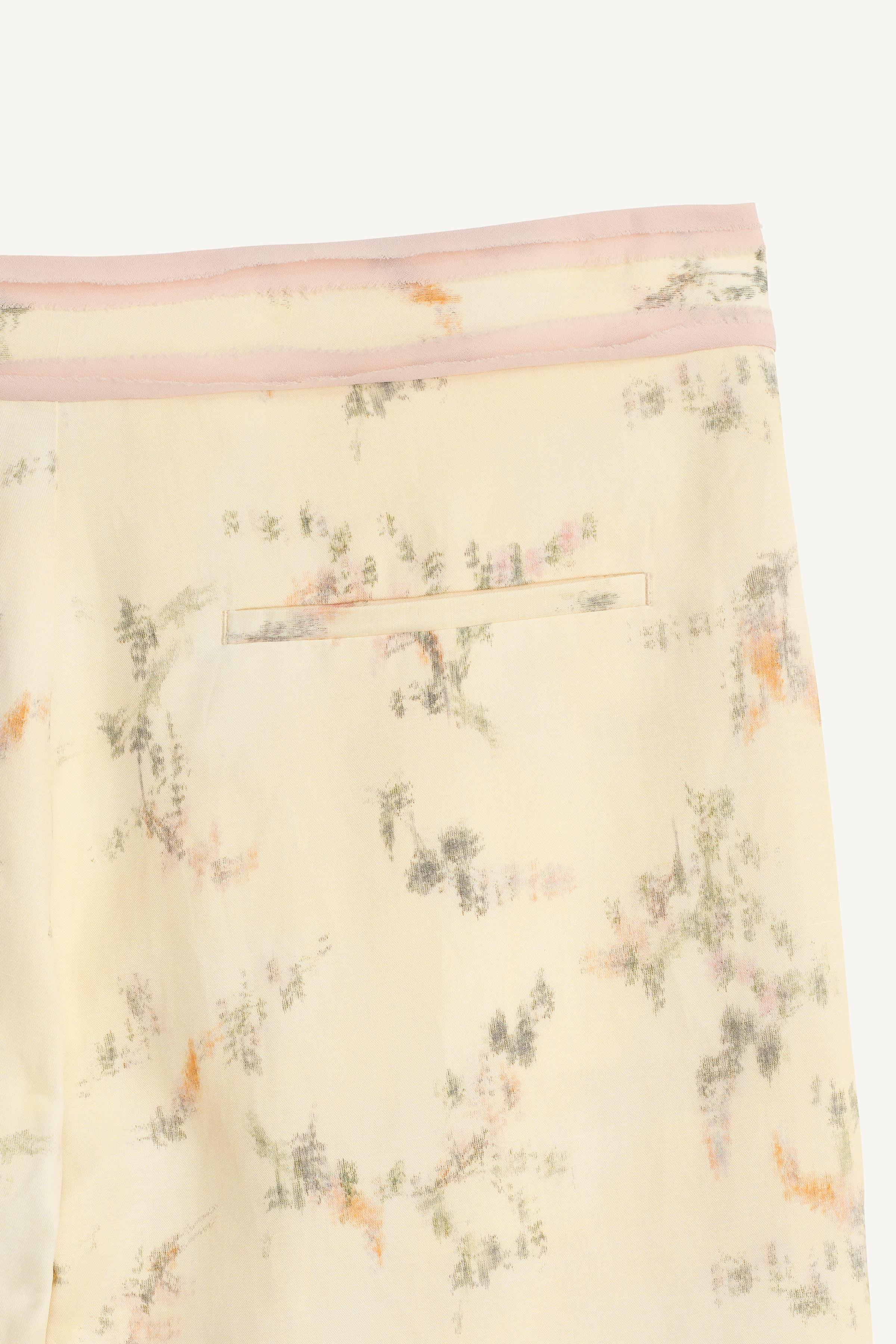 PANTALON IMPRIMÉ FLEURS ÉDITION LIMITÉE