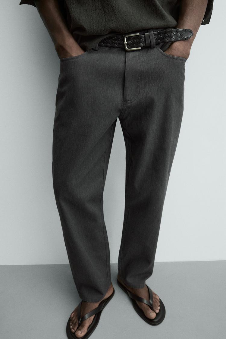 ZARA STRAIGHT-LEG JEANS