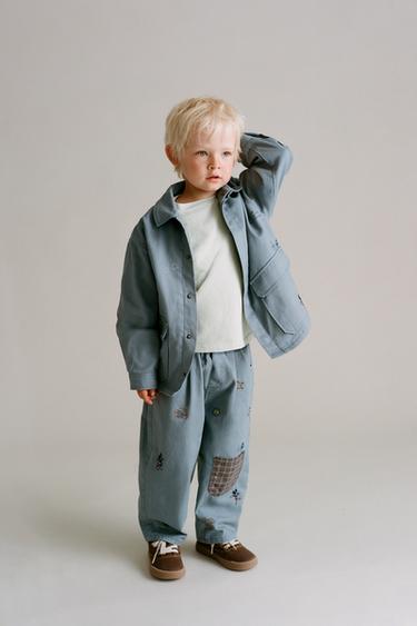 MICKEY MOUSE © DISNEY BAGGY TROUSERS - Blue / Grey by Zara