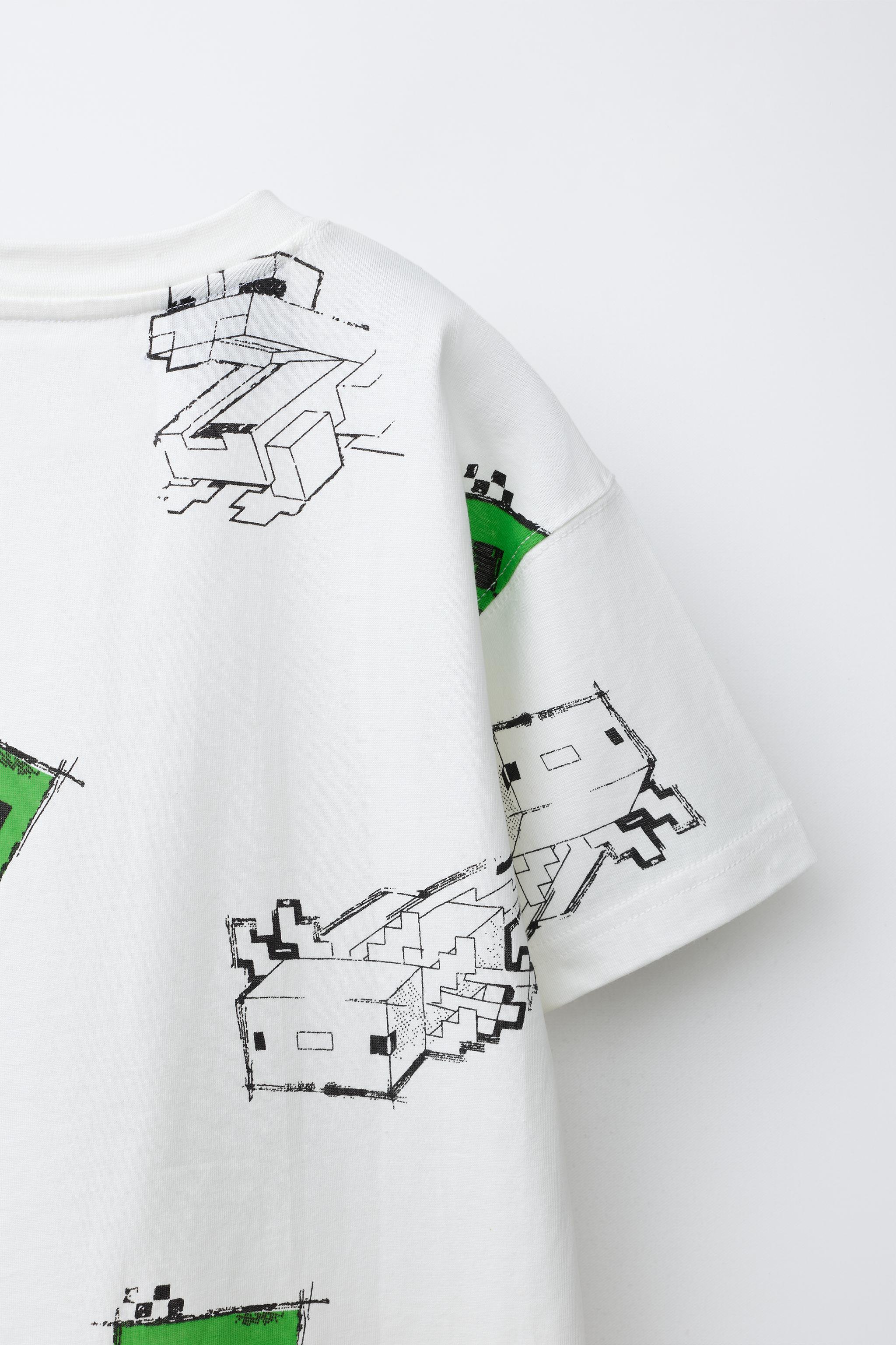 MINECRAFT © MOJANG AB. ™ PRINT T-SHIRT