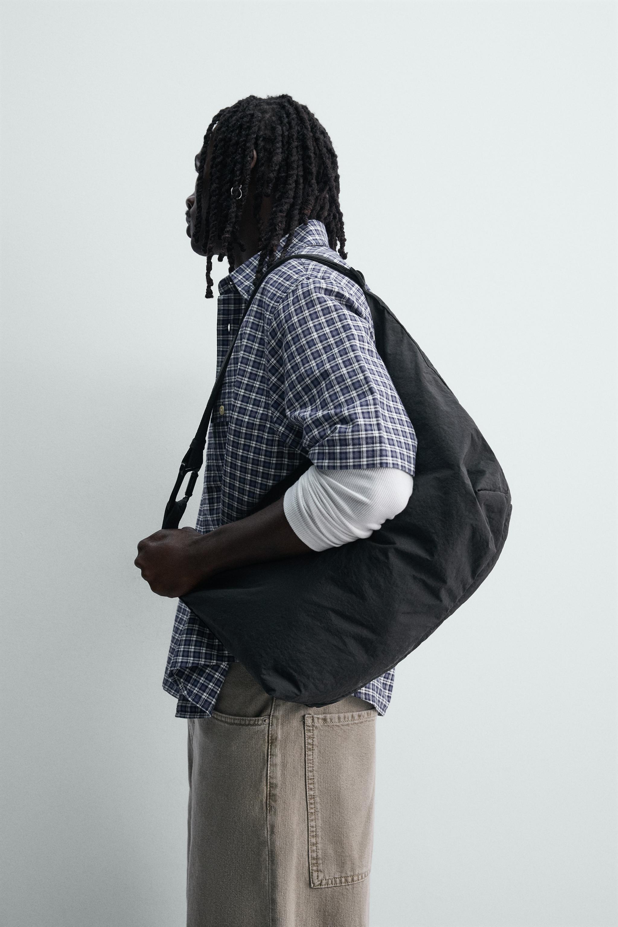 Мужские сумки Zara NYLON SHOULDER