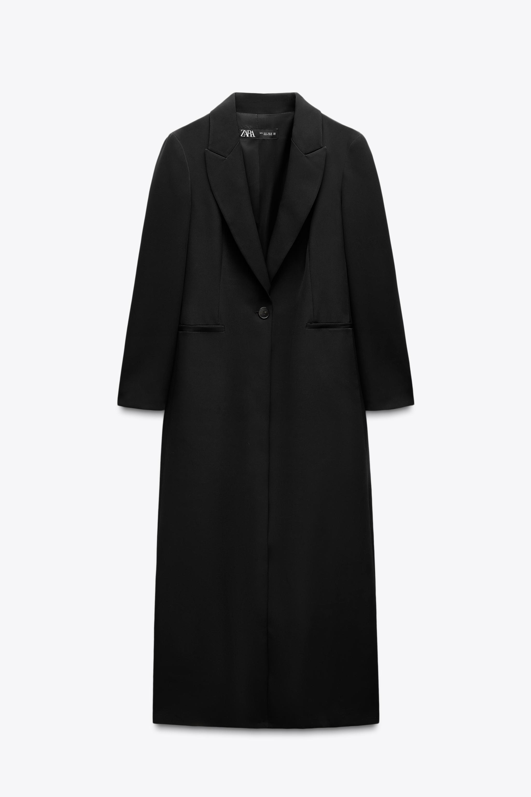 REGULAR FIT SUIT BLAZER - Black | ZARA Singapore