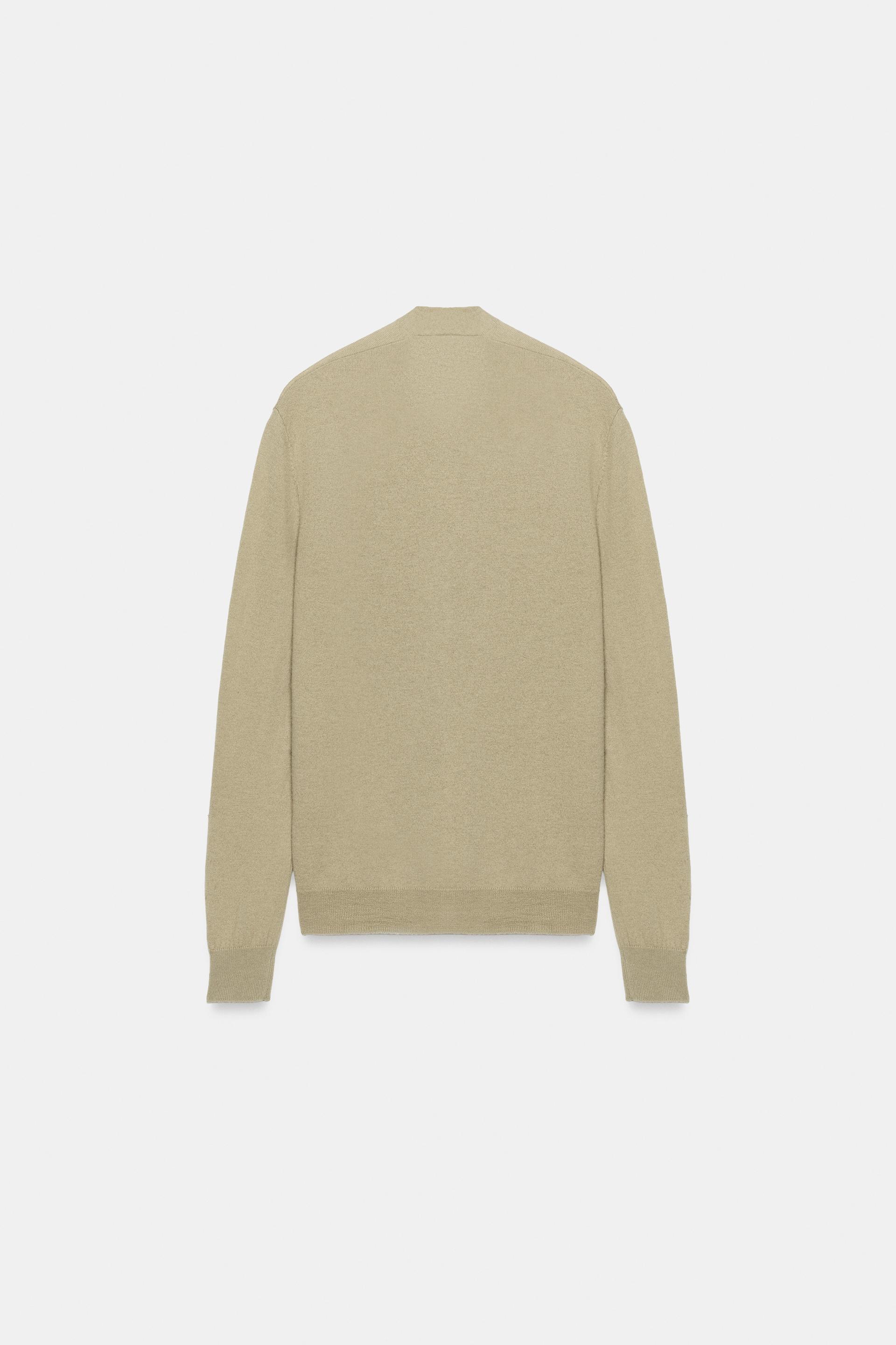 100% EXTRA-SOFT WOOL V-NECK JACKET thumbnail 6
