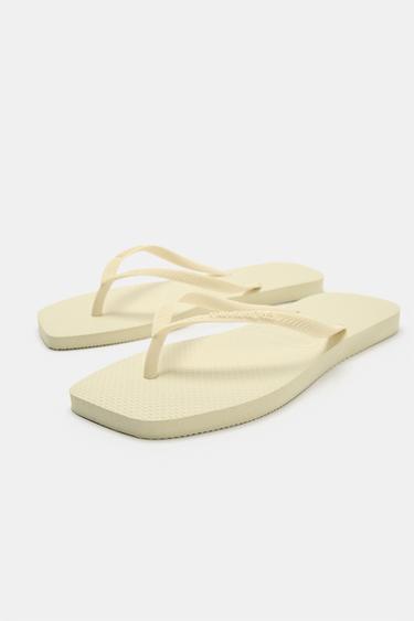 HAVAIANAS ® x ZARA SANDALS - Ecru White by Zara - Image 2