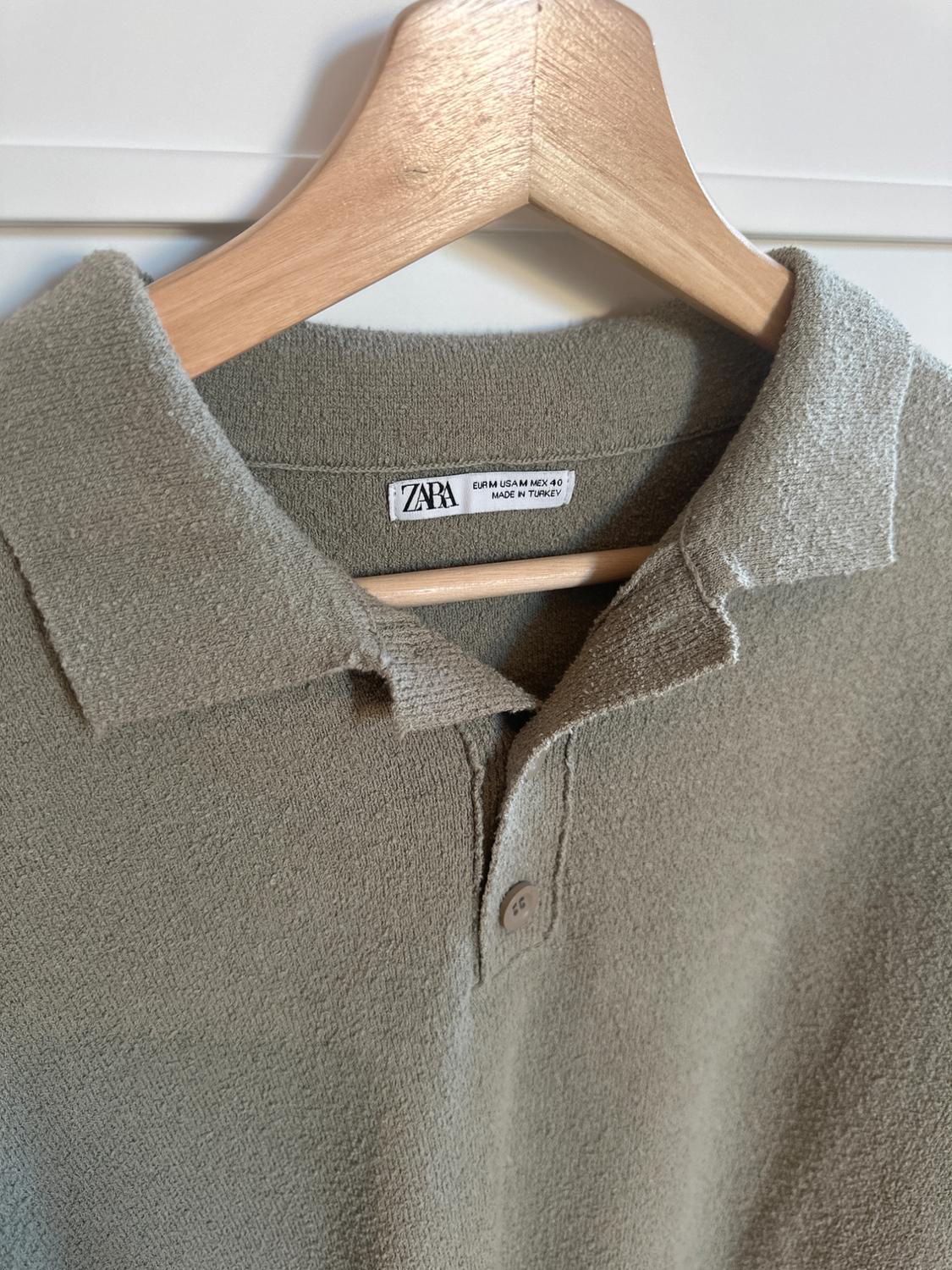 KNIT TERRY POLO SHIRT - Image 3