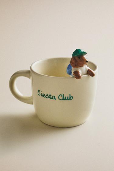 CHILDREN'S CERAMIC DOGGY MUG - Multicoloured by Zara