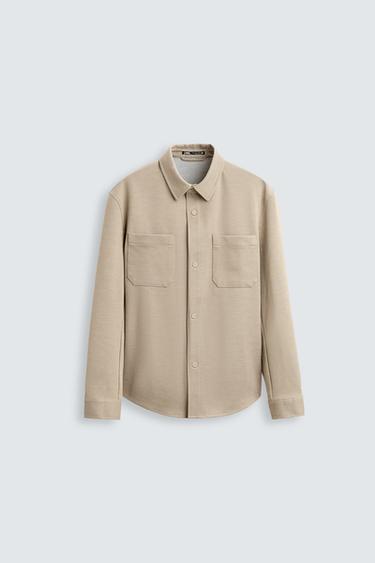 Zara M.T. BA. PLETENA NATKOŠULJA M/L – žuto-smeđa