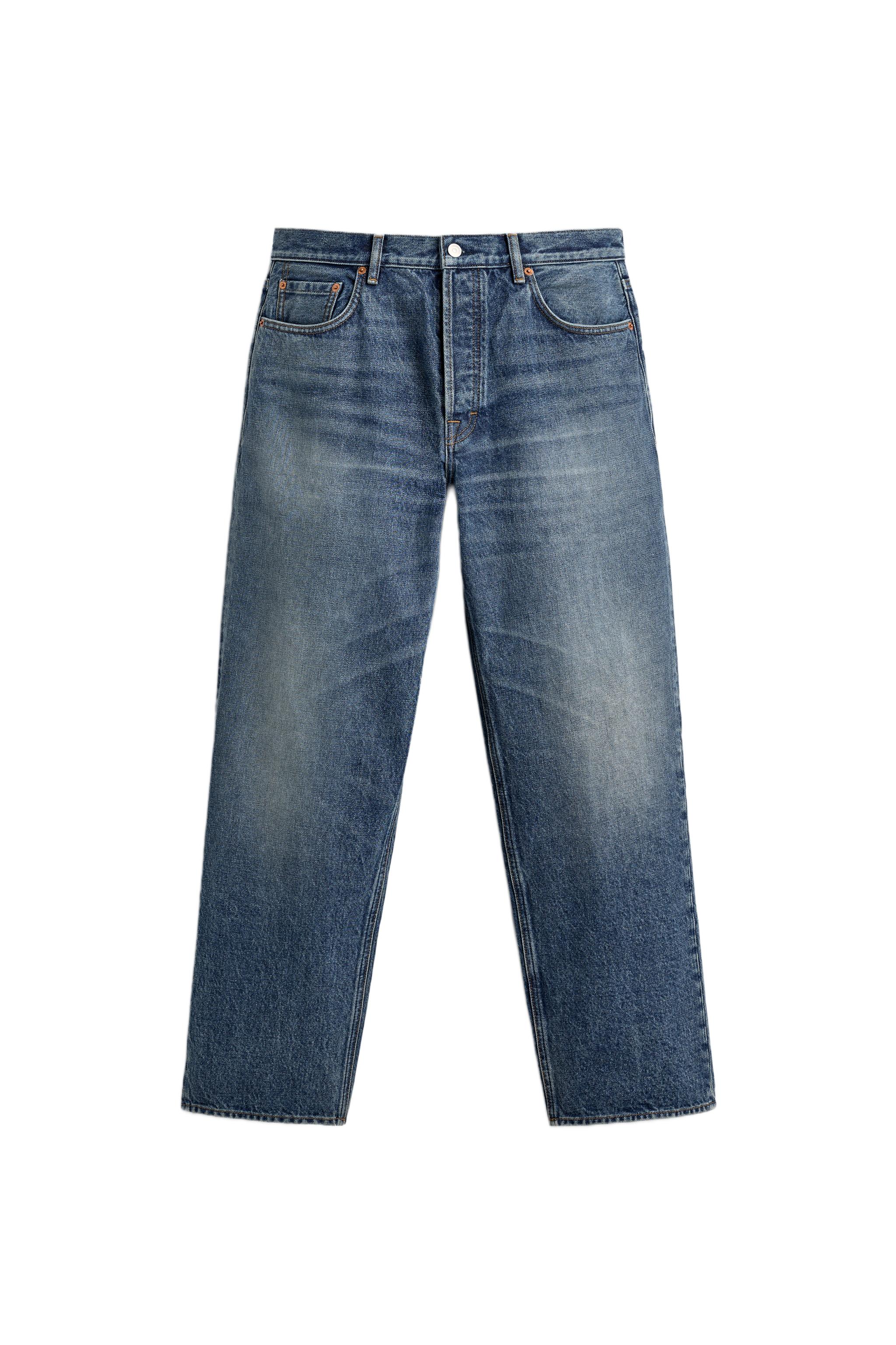 AARON LEVINE X ZARA RELAXED STRAIGHT-LEG JEANS