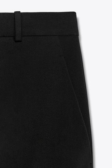 ZW COLLECTION HIGH-WAIST TROUSERS - Black by Zara - Image 6