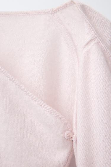 COMBINAISON 100 % CACHEMIRE - Rose clair de Zara - Image 3