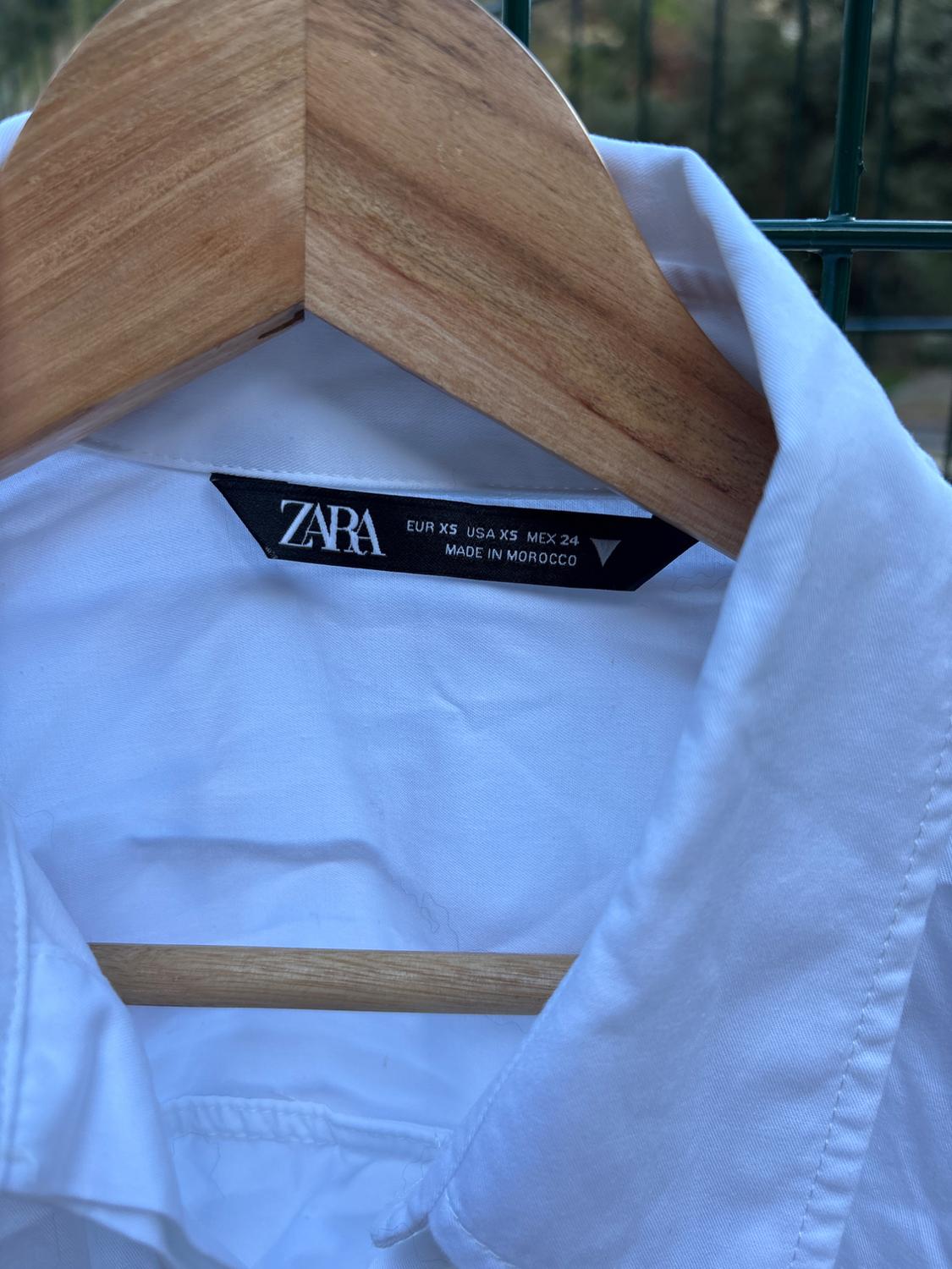 CROPPED SHIRT WITH POCKET - Image 2