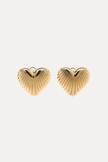 ANTING BENTUK HATI - Keemasan dari Zara