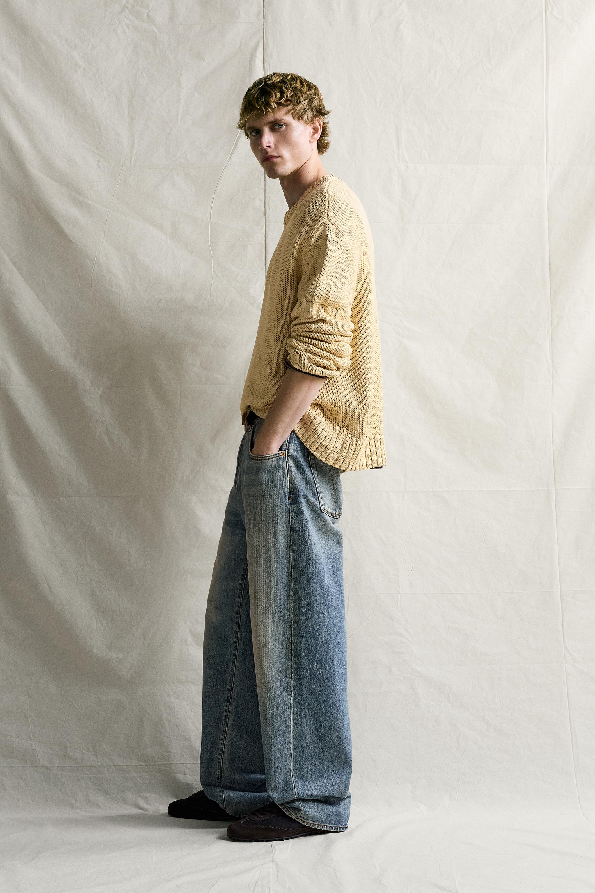 100% MERCERIZED COTTON SWEATER