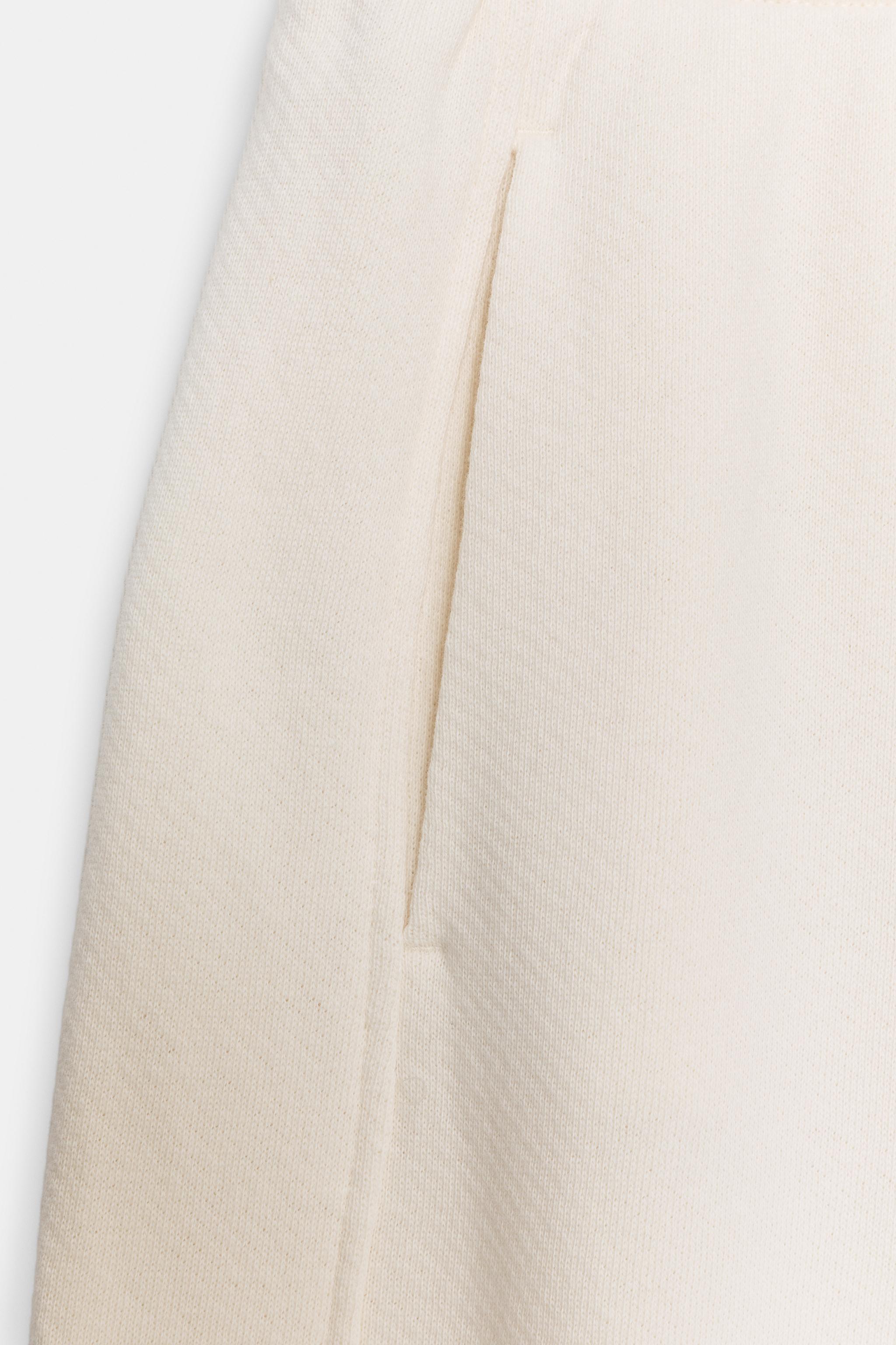 Женские брюки Zara COTTON CULOTTE PANTS — фото 6