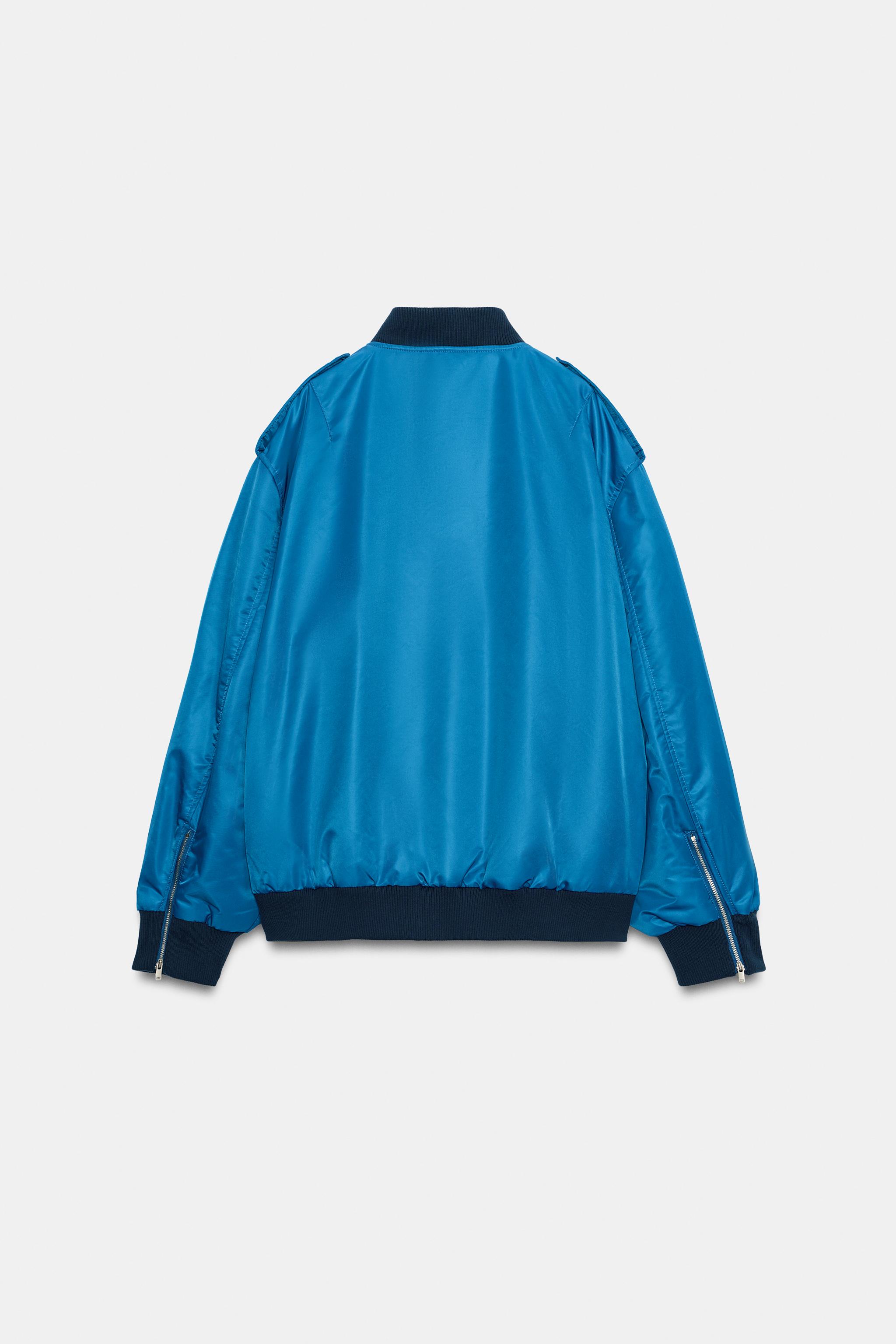 VESTE BOMBER OVERSIZE AVEC PATTES