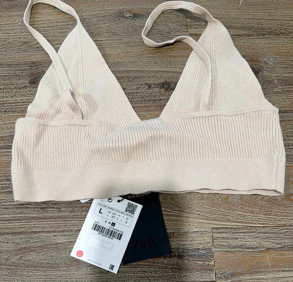 KNIT CROP BRALETTE - Image 2