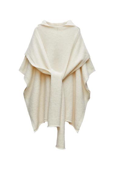 ALPACA BLEND OVERSIZE CAPE SWEATER - LIMITED EDITION