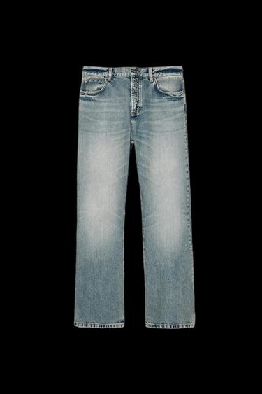 Zara FLARE FIT JEANS - Mid-blue - Image 0