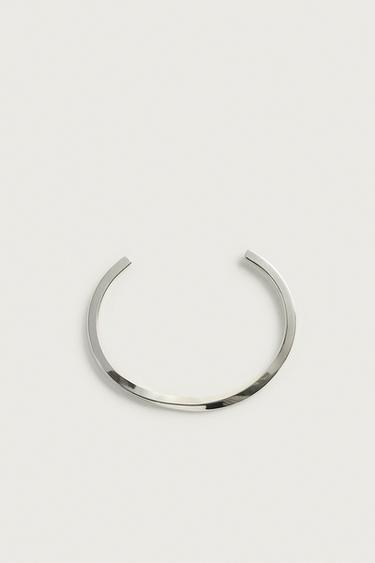 STARRER ARMBREIF AUS EDELSTAHL - Silber von Zara