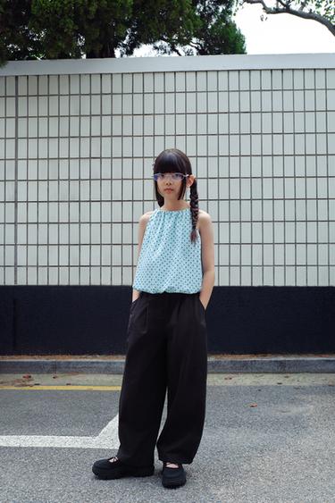 TECHNICAL BARREL TROUSERS - Black by Zara