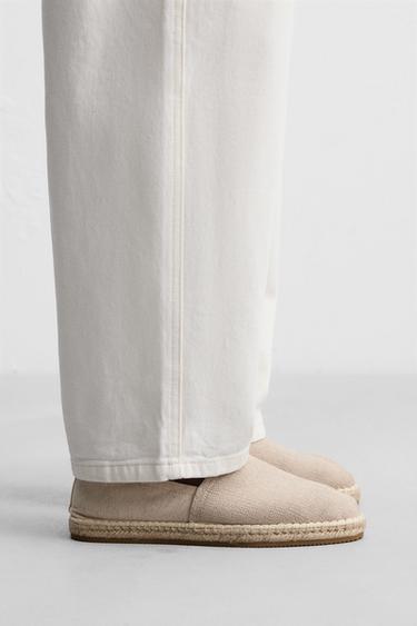FABRIC ESPADRILLES - Ecru by Zara - Image 0