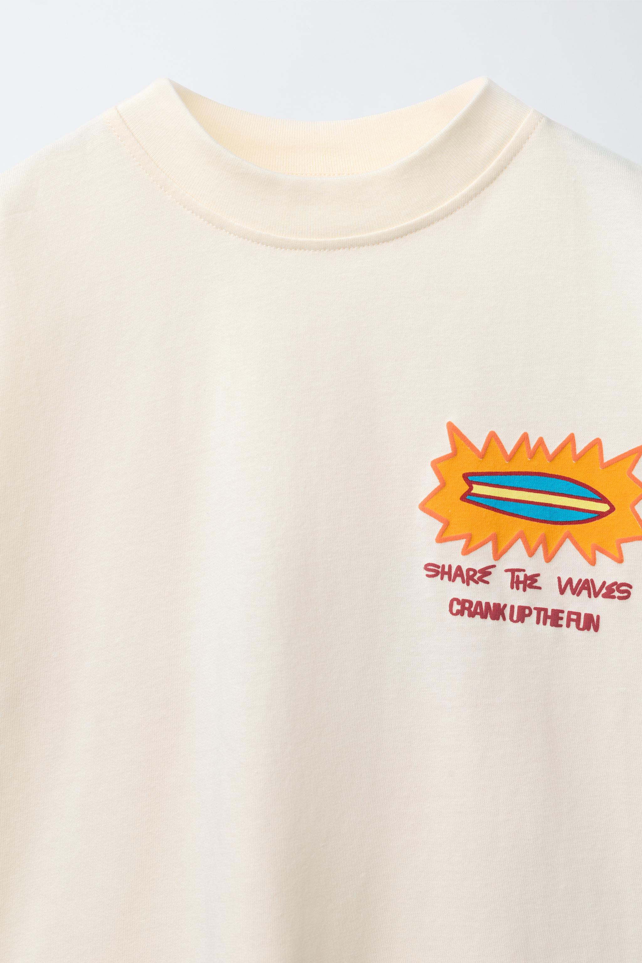 SURF PRINT T-SHIRT