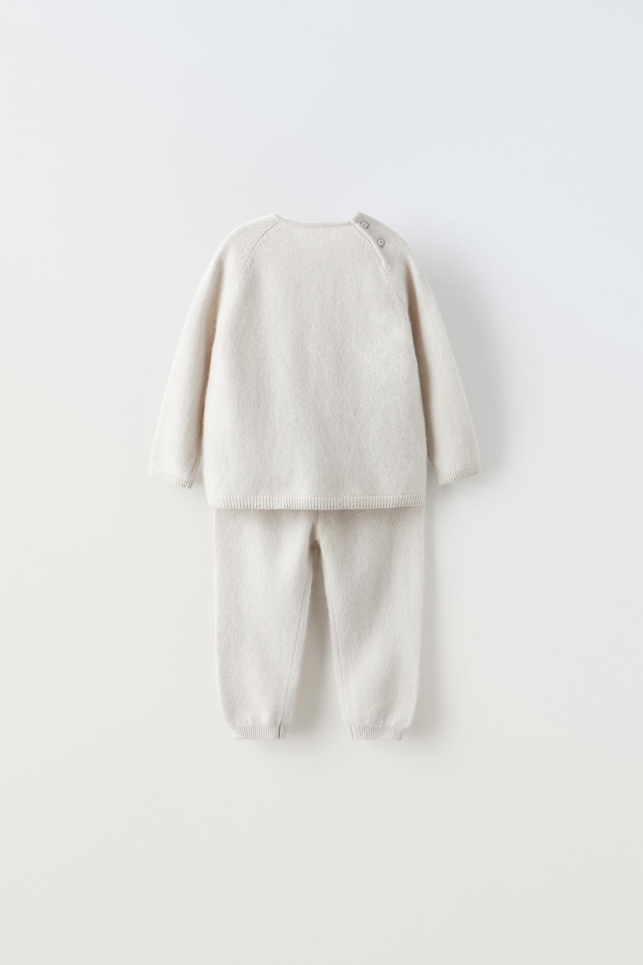 Zara baby POINTELLE CASHMERE SET. Size newest 3-6