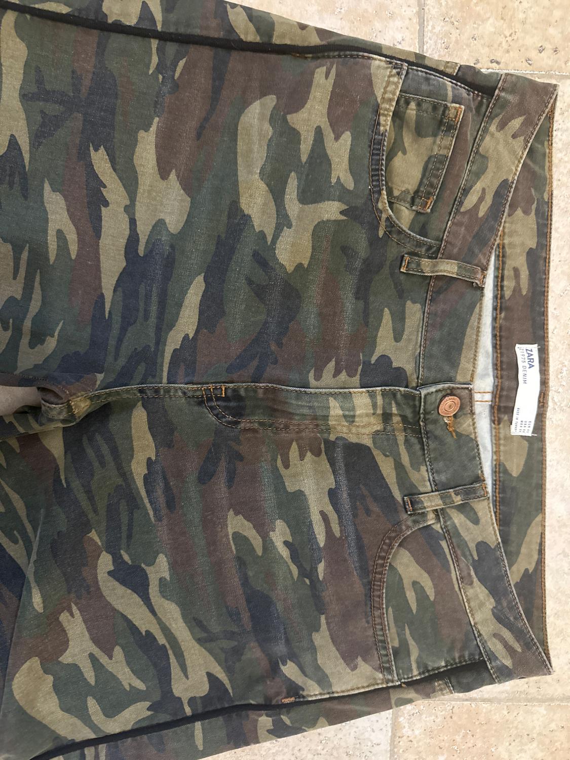 Z1975 CAMOUFLAGE PRINT CULOTTES - Image 3