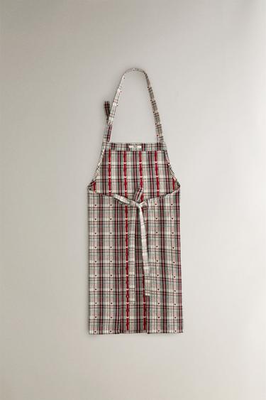 TABLIER CŒURS NOËL - Rouge de Zara - Image 3