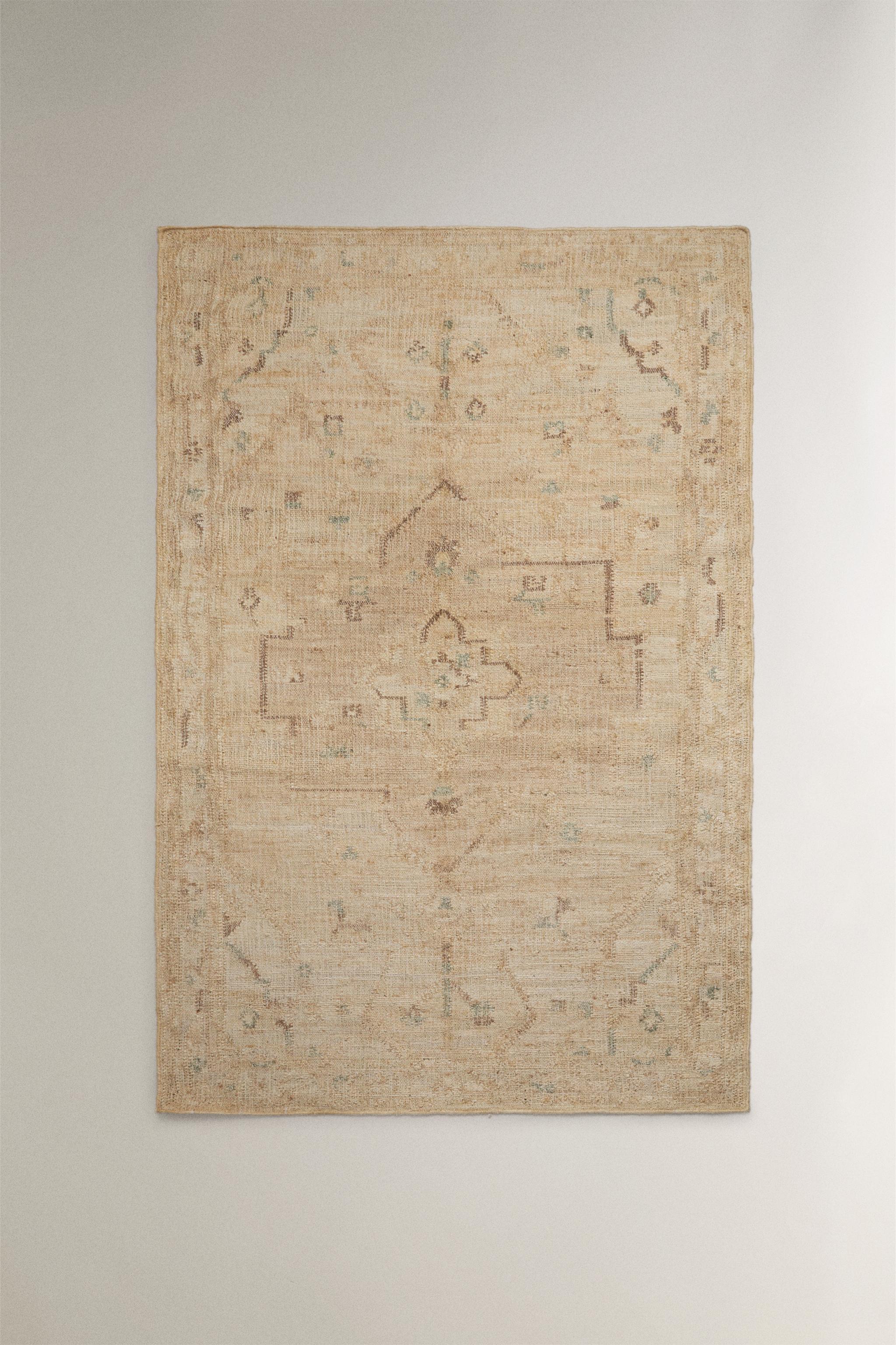 TAPIS JUTE VINTAGE