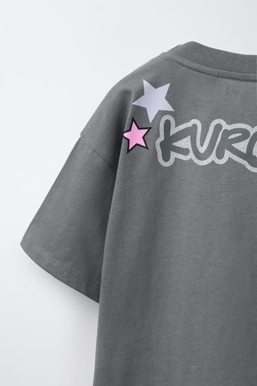 T-SHIRT À STRASS KUROMI © SANRIO - Gris anthracite de Zara - Image 3