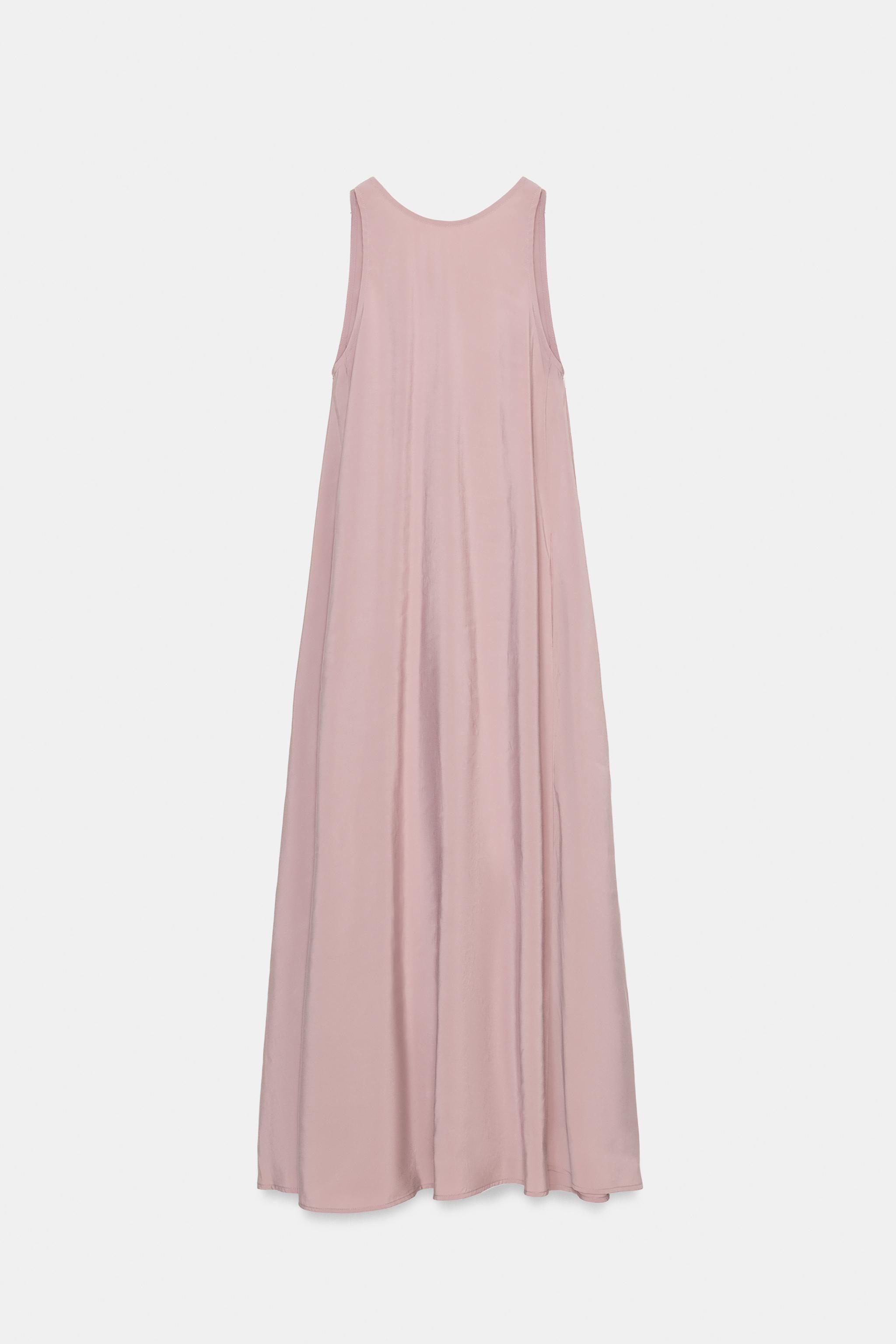 open lace back dress Women's Pink Mini Dress Halter Neck main image 0