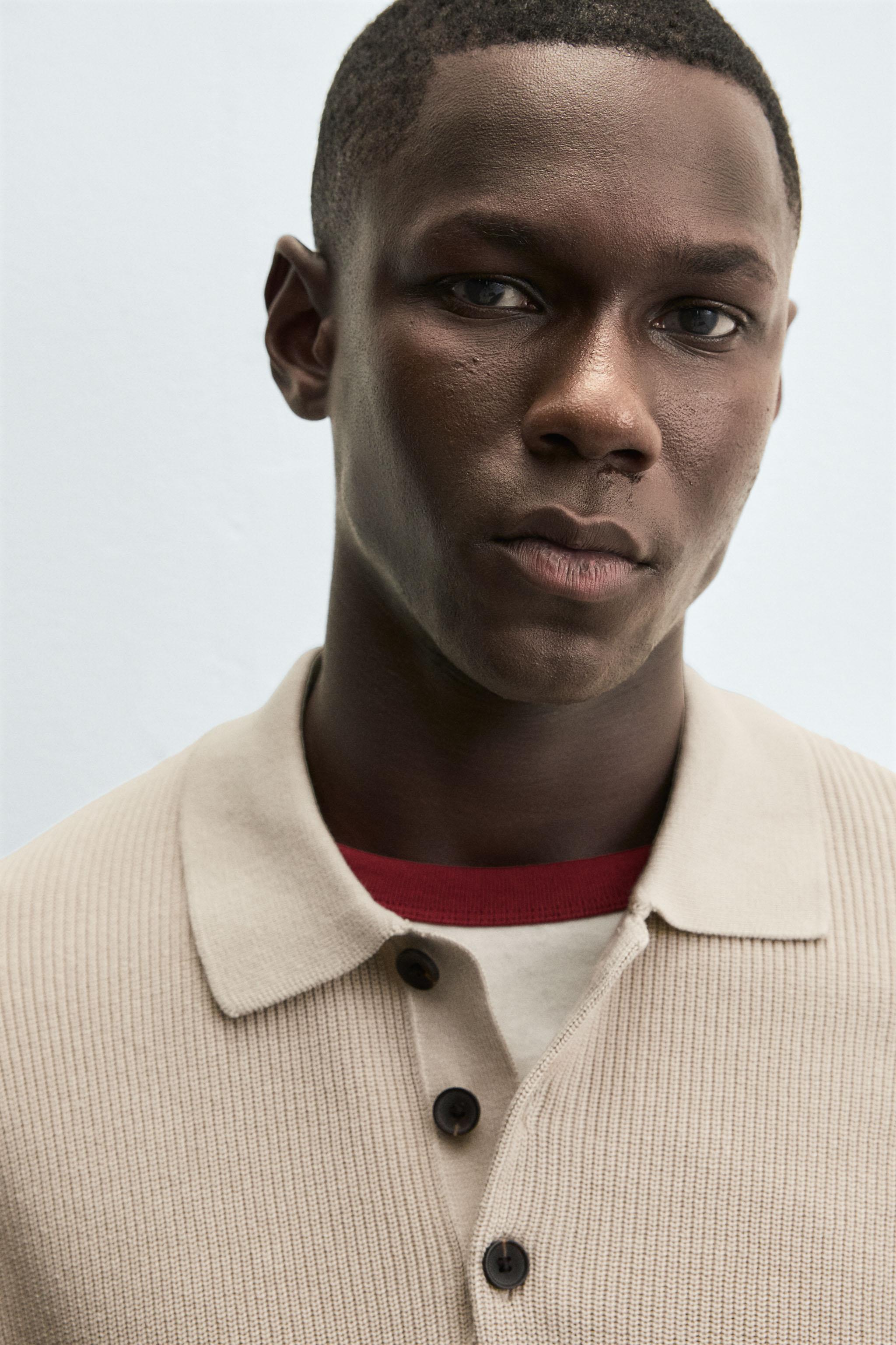 PEARL KNIT POLO SHIRT