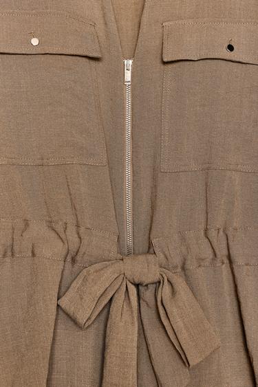SAFARI SHIRT - Brown by Zara - Image 7