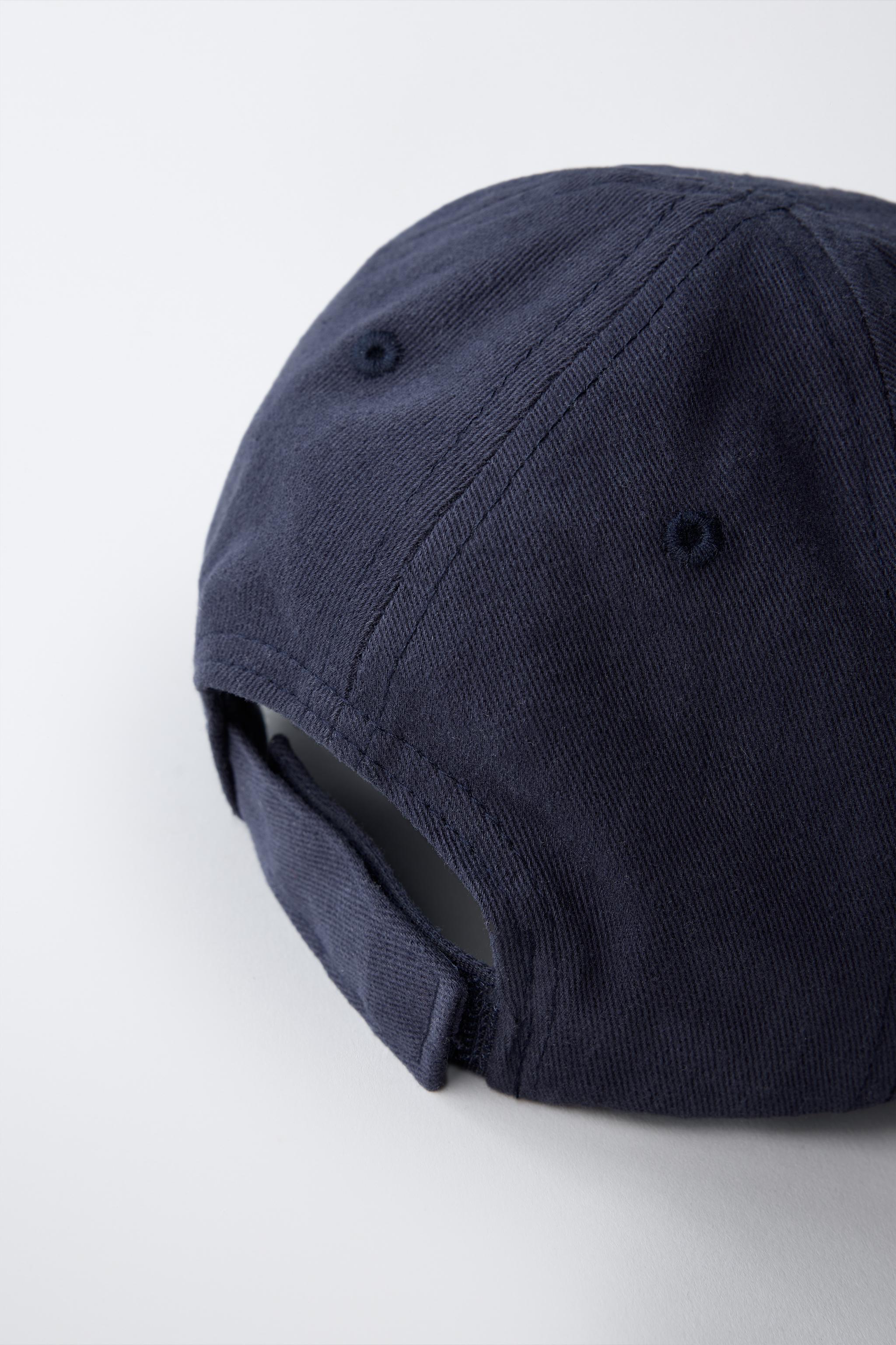 EMBROIDERED VARSITY CAP - Brown | ZARA United States EMBROIDERED VARSITY CAP - Brown | ZARA United States
