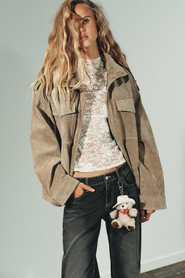 PORTE-CLÉS CHARM OURSON COWBOY - Beige de Zara - Image 1