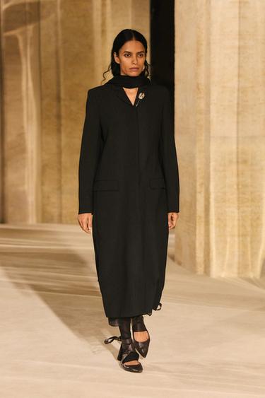 Fitted long coat - LIMITED EDITION — Black 1