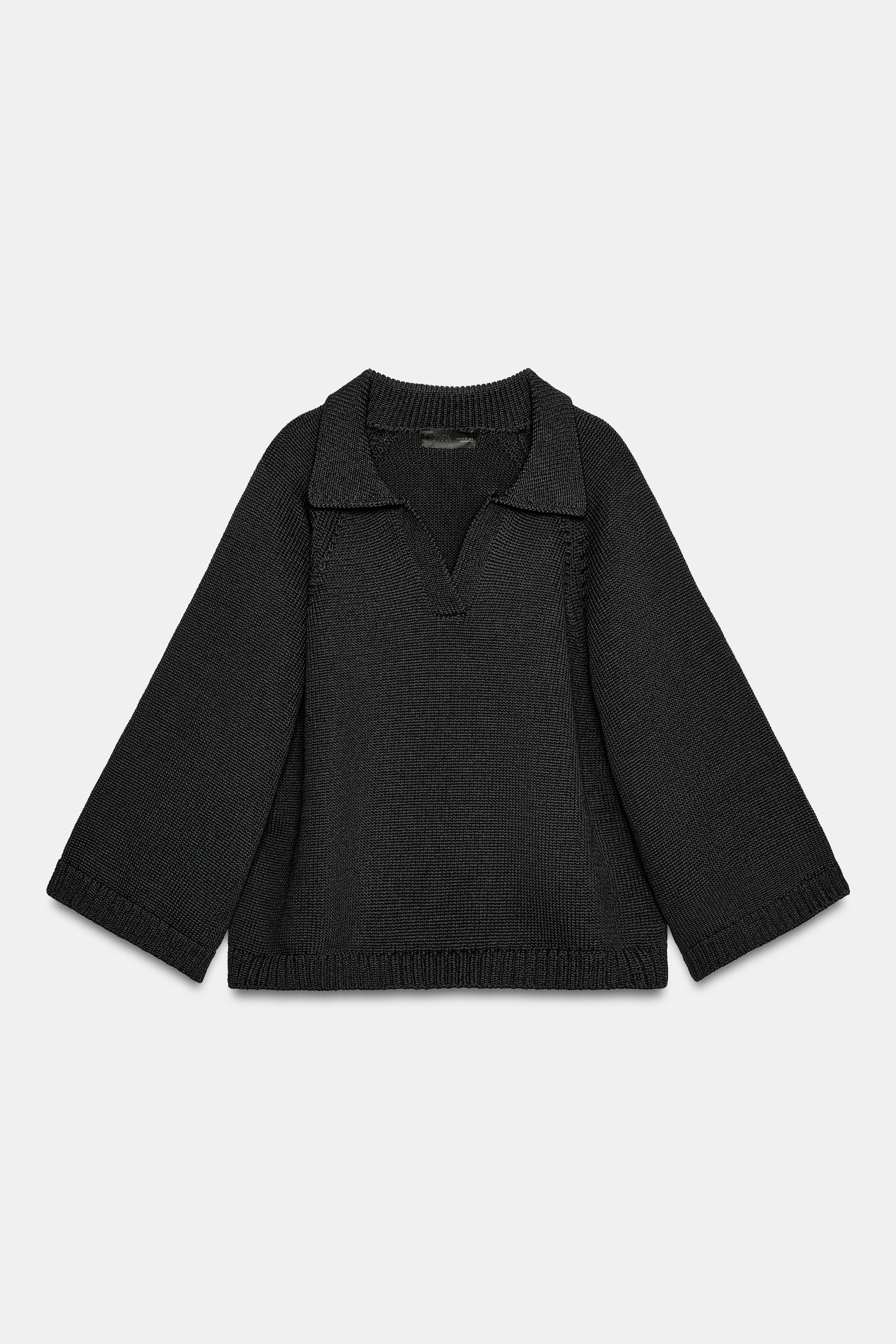 PULL EN MAILLE COL POLO
