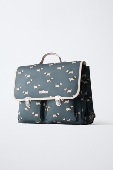 SAC À DOS CARTABLE CHIOTS - Bleu de Zara - Image 1