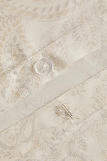 COUETTE SATIN PAISLEY - Beige de Zara - Image 3