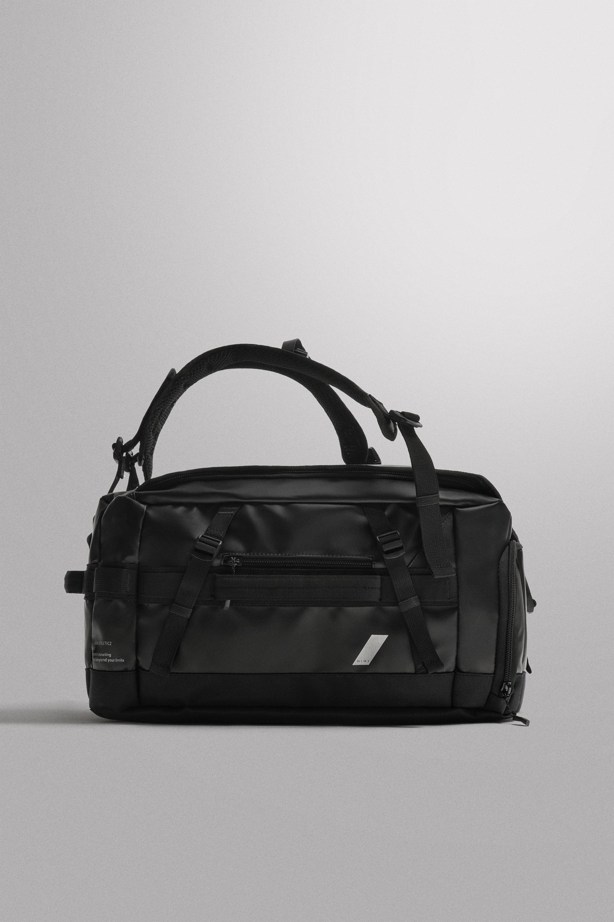 MULTI-FUNCTIONAL 35L SPORTS BAG - Black | ZARA United States