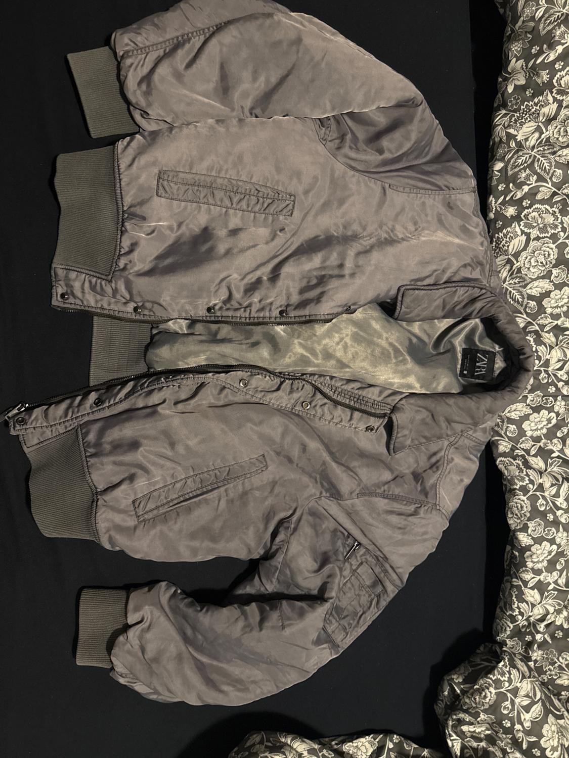 QUILTED BOMBER JACKET - Image 7
