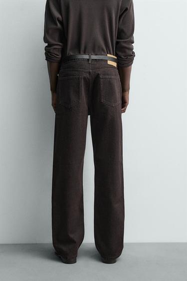 JEAN FLARE FIT - Marron foncé de Zara - Image 2