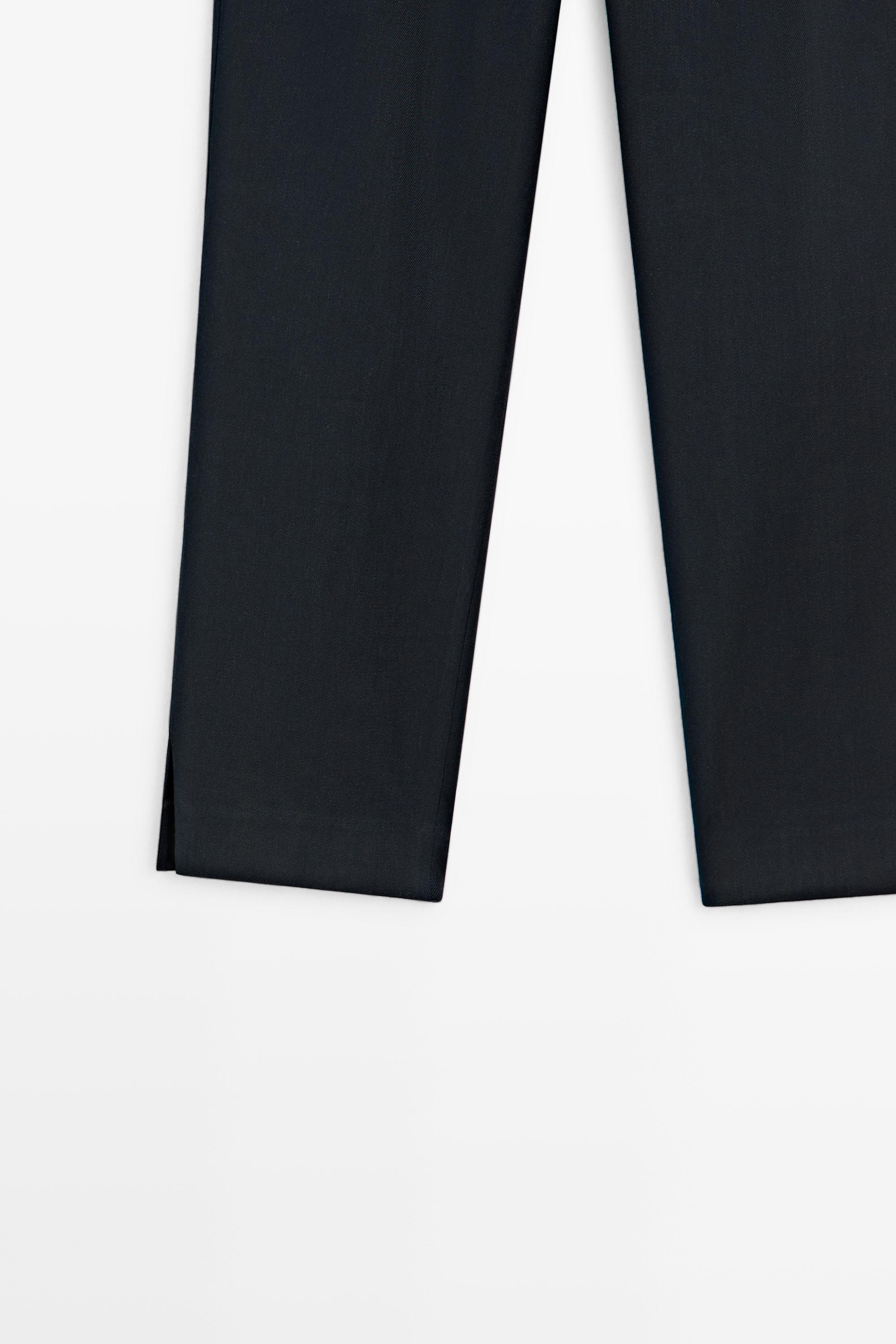 Lightweight linen blend pants