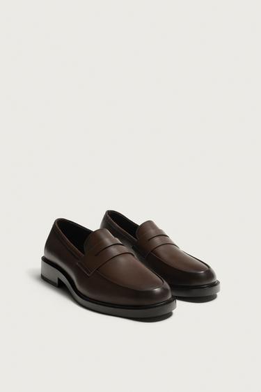 DRESS PENNY LOAFERS — Brown 2