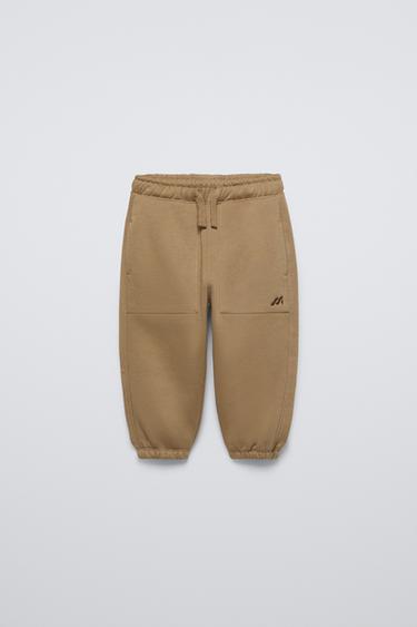 Zara JOGGER PANTS - Beige
